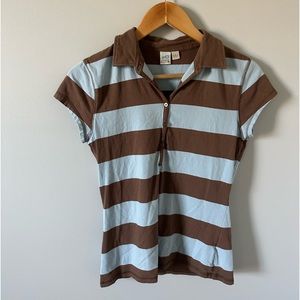 SO Striped Collared Shirt